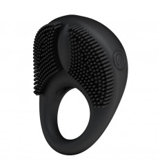 Вибрирующее эрекционное кольцо с щетинками