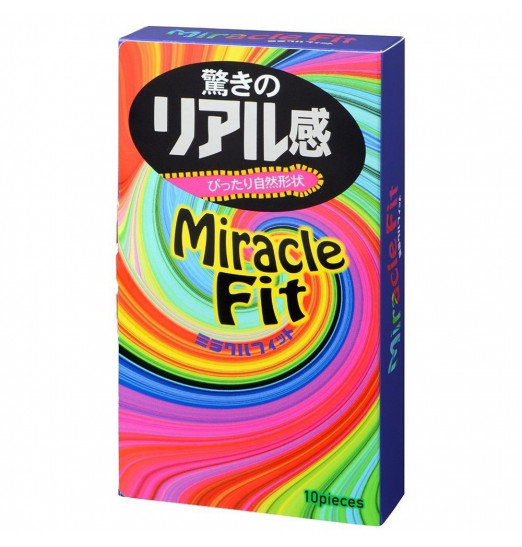 Презервативы Sagami Miracle Fit - 10 шт.