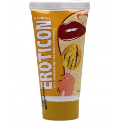 Гель-смазка с ароматом дыни Eroticon - 50 мл.