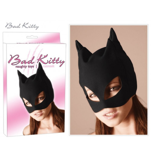 Полушлем с кошачьими ушками Katzenmaske