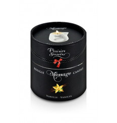 Массажная свеча с ароматом ванили Bougie Massage Gourmande Vanille - 80 мл.