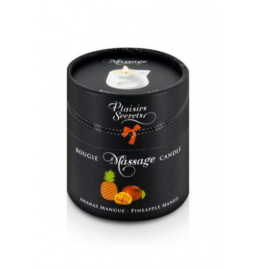 Массажная свеча с ароматом манго и ананаса Bougie de Massage Ananas Mangue - 80 мл. Массажная свеча с ароматом манго и ананаса Bougie de Massage Ananas Mangue - 80 мл.
