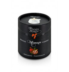 Массажная свеча с ароматом граната Bougie de Massage Gourmande Grenadine - 80 мл.