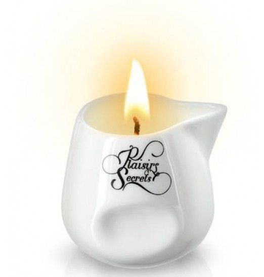 Массажная свеча с ароматом граната Bougie de Massage Gourmande Grenadine - 80 мл.