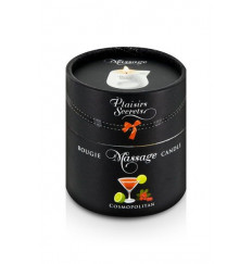 Массажная свеча с ароматом коктейля Космополитан Bougie de Massage Cosmopolitan - 80 мл.