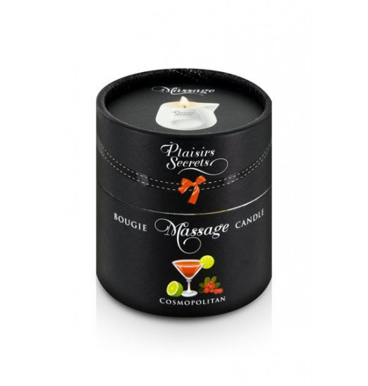 Массажная свеча с ароматом коктейля Космополитан Bougie de Massage Cosmopolitan - 80 мл. Массажная свеча с ароматом коктейля Космополитан Bougie de Massage Cosmopolitan - 80 мл.