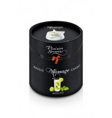 Массажная свеча с ароматом мохито Bougie de Massage Mojito - 80 мл.