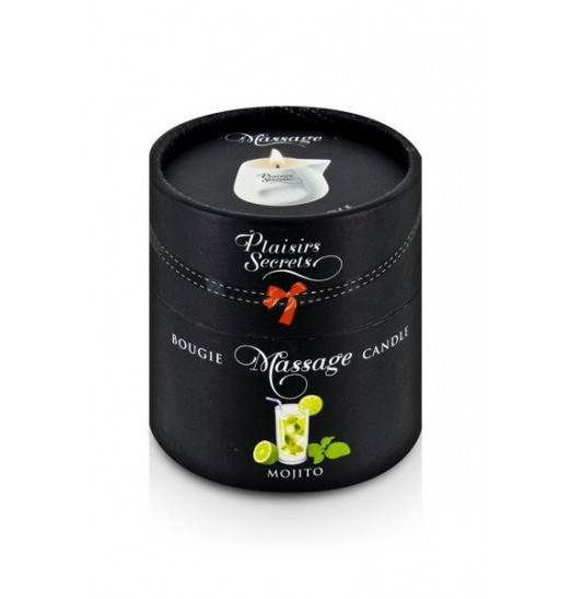 Массажная свеча с ароматом мохито Bougie de Massage Mojito - 80 мл. Массажная свеча с ароматом мохито Bougie de Massage Mojito - 80 мл.