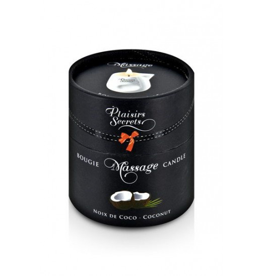 Массажная свеча с ароматом кокоса Bougie de Massage Gourmande Coco - 80 мл. Массажная свеча с ароматом кокоса Bougie de Massage Gourmande Coco - 80 мл.