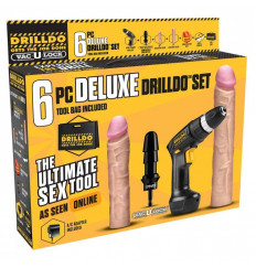 Секс-набор DELUXE DRILLDO SET 6 PIECE