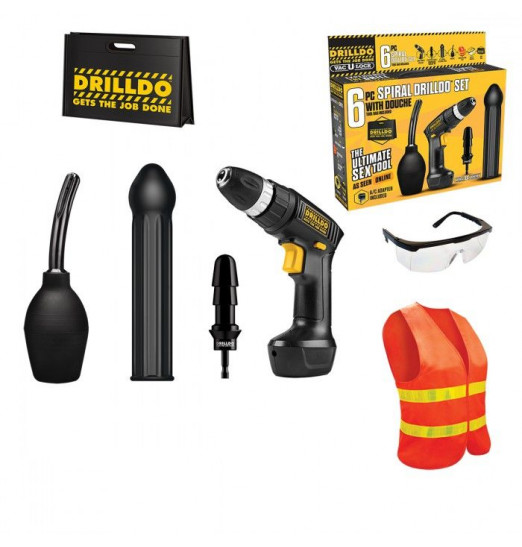 Секс-набор SPIRAL DRILLDO SET 6 PIECE