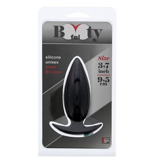 Малая анальная пробка BOOTYFUL ANAL PLUG SMALL - 9,5 см.