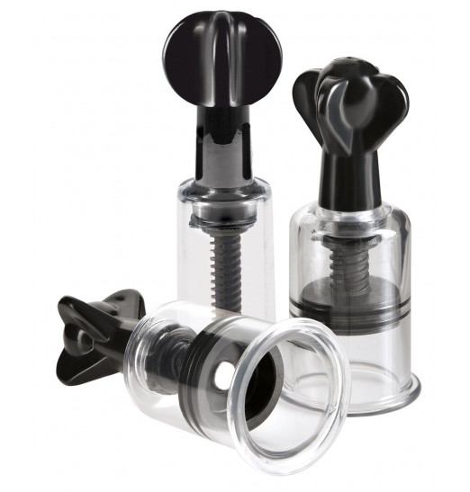 Вакуумные присоски для груди и клитора Super Sucker Trio