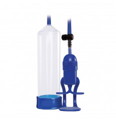 Прозрачно-синяя вакуумная помпа Renegade Bolero Pump