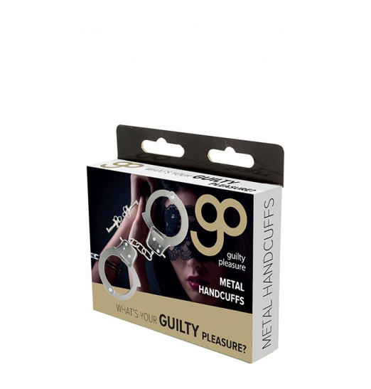 Наручники из листового металла с ключами Metal Handcuffs