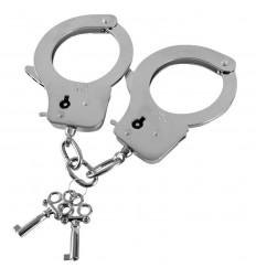 Наручники из листового металла с ключами Metal Handcuffs