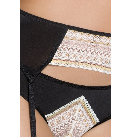 Эротический комплект Connie с двухцветным кружевом Эротический комплект Connie с двухцветным кружевом