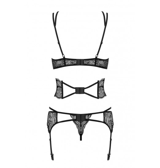 Кружевной комплект Frivolla с декоративным кружевным поясом