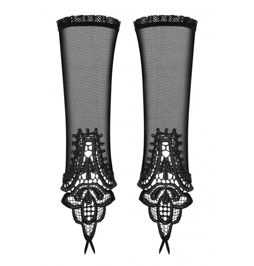 Перчатки с ажурными вставками Luiza