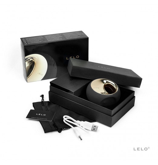 Чёрный вибромассажер для массажа клитора Ora 2 Black