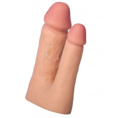 Полая насадка для двойного проникновения с фиксирующим ремешком