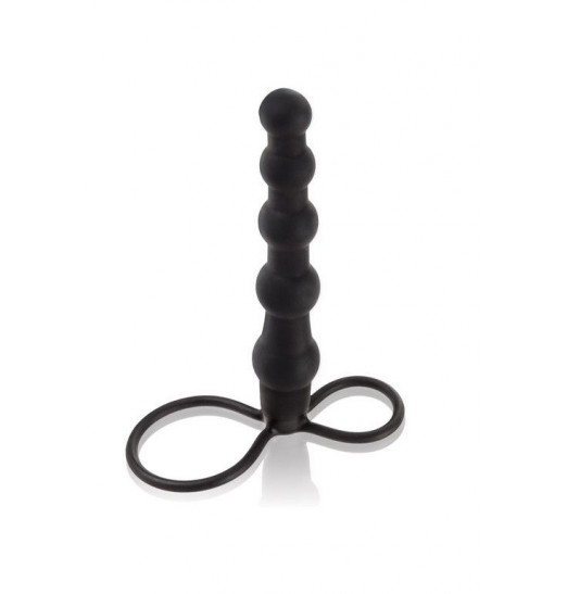 Насадка на пенис для двойного проникновения Silicone Beaded Double Rider - 14 см. Насадка на пенис для двойного проникновения Silicone Beaded Double Rider - 14 см.