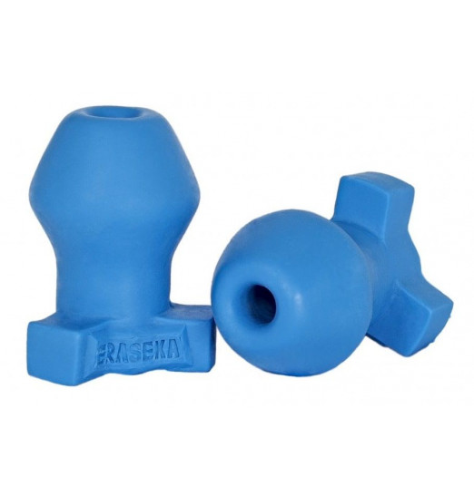 Большой голубой анальный тоннель - 10,5 см. Большой голубой анальный тоннель - 10,5 см.