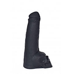 Фаллоимитатор  Призрачный всадник  с мошонкой в виде черепа - 28,5 см.