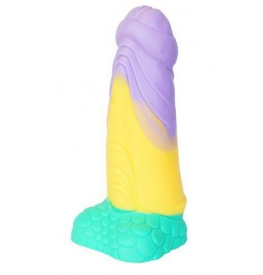 Яркий фаллоимитатор Хамелеон - 25,5 см. Яркий фаллоимитатор Хамелеон - 25,5 см.