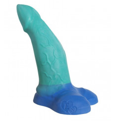 Зелёный фаллоимитатор  Морской дракон Medium  - 25 см.