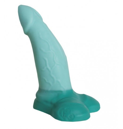 Зелёный фаллоимитатор Морской дракон Mini - 20 см. Зелёный фаллоимитатор Морской дракон Mini - 20 см.