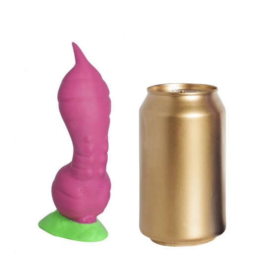 Розовый фаллоимитатор  Крок Mini  - 17 см.