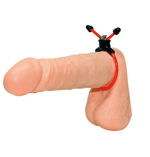 Красное эрекционное лассо Red Sling