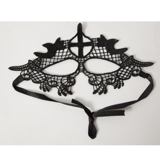 Ажурная маска  Кокетливая монашка