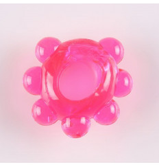 Розовое эрекционное колечко  Цветок