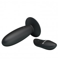 Анальная пробка с вибрацией и пультом управления Remote Control Vibrating Plug - 11 см.