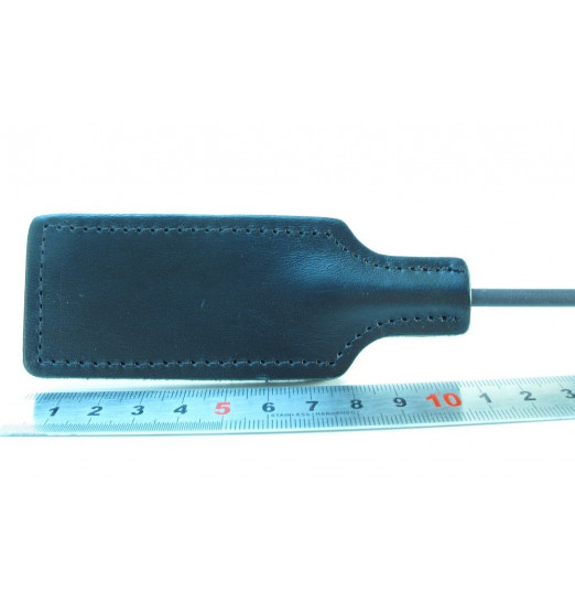 Чёрный профессиональный стек с золотистой рукоятью - 73 см.