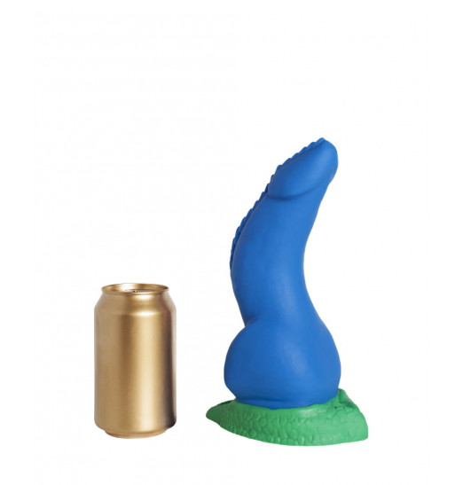 Синий фаллоимитатор Дракон Эглан Medium - 24 см. Синий фаллоимитатор Дракон Эглан Medium - 24 см.