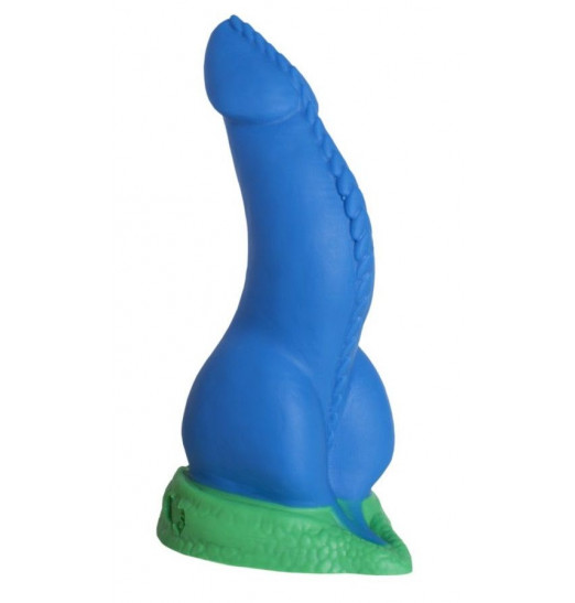 Синий фаллоимитатор Дракон Эглан Medium - 24 см. Синий фаллоимитатор Дракон Эглан Medium - 24 см.