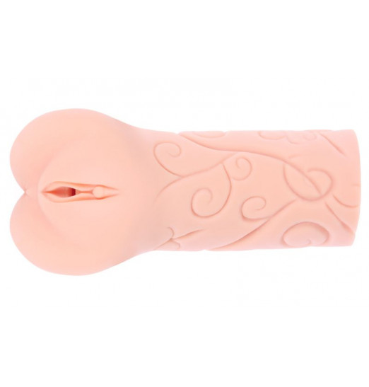 Мастурбатор-вагина Tattoo с двойным слоем материала