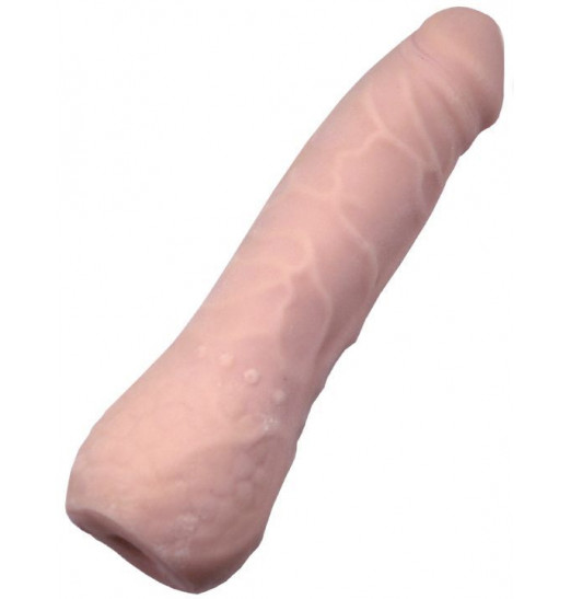 Телесный гнущийся фаллоимитатор Modern ULTRASKIN - 16,3 см.