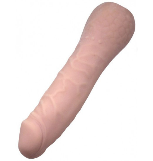 Телесный гнущийся фаллоимитатор Modern ULTRASKIN - 16,3 см.