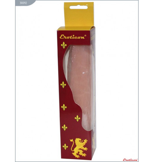 Телесный вибратор из ультраскин - 24,8 см. Телесный вибратор из ультраскин - 24,8 см.