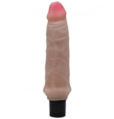 Реалистичный вибратор из ультраскин - 20 см.