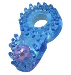 Кольцо с клиторальным язычком и шипиками