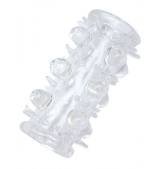 Сквозная насадка с шипами и шишечками - 7,6 см.