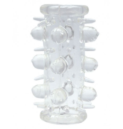 Сквозная насадка с шипами и шишечками - 7,6 см.