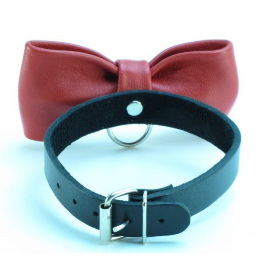 Эффектный ошейник с бабочкой