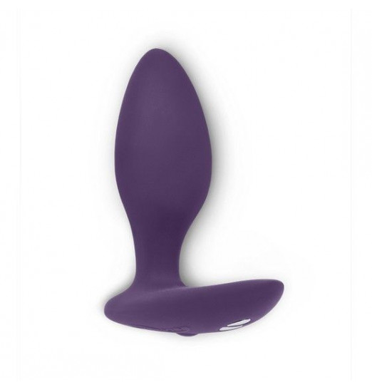 Фиолетовая анальная пробка для ношения Ditto с вибрацией и пультом ДУ - 8,8 см. Фиолетовая анальная пробка для ношения Ditto с вибрацией и пультом ДУ - 8,8 см.