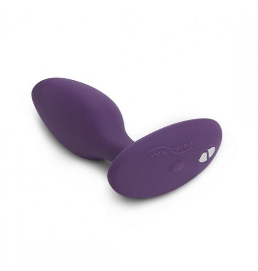 Фиолетовая анальная пробка для ношения Ditto с вибрацией и пультом ДУ - 8,8 см. Фиолетовая анальная пробка для ношения Ditto с вибрацией и пультом ДУ - 8,8 см.